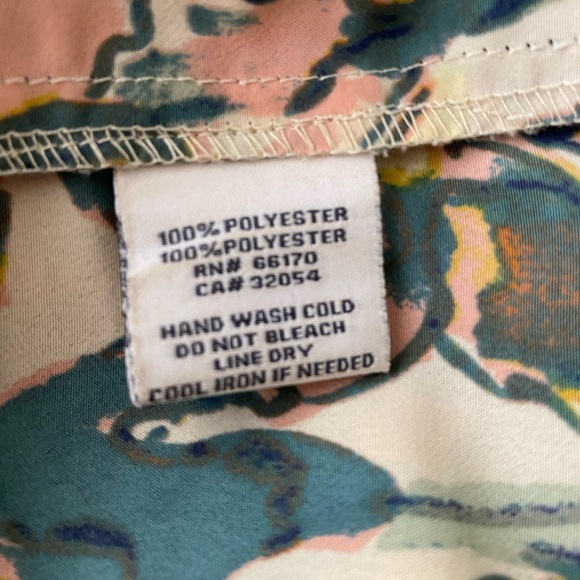 💥Kimchi Blue Floral Watercolor Print Back Lace Detail Women Dress M - Picture 9 of 10